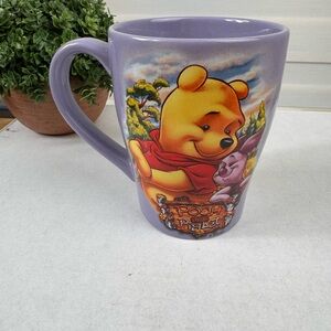 Disney Store Purple Winnie the Pooh Mug